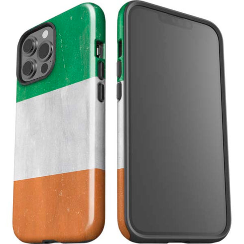 Ireland Flag Distressed iPhone 13 Pro Max Impact Case